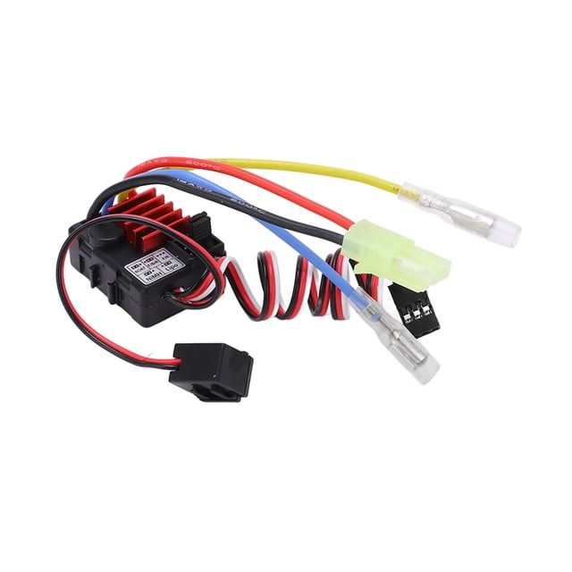 RC impermeable 25A cepillado ESC 1A/6V BEC cepillado ESC para 1/18 1/24 RC coche eléctrico RVs camión