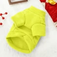 thumbnail image 6 of NovaStitch Soft Fleece Pet Sweater Winter Warm Dog Sweatshirt Dogs Fleece Jacket Puppy Winter Coats Pet Clothes for Small Medium Dogs Fluorescent Green XS, 6 of 7