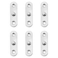 thumbnail image 1 of 6pcs Hidden Door Rotating Pivot Hinge Stainless Steel Home Hinges for Door, 1 of 7
