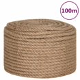 thumbnail image 1 of vidaXL Rope 100% Jute 14 mm 100 m, 1 of 6