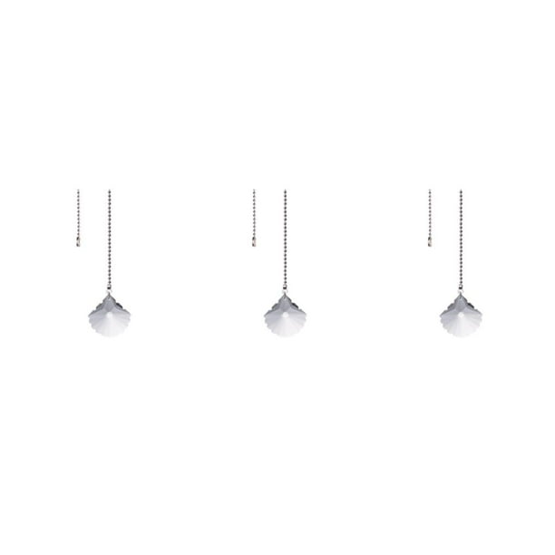 Bearachild Cadena de tracción de cristal transparente, lámpara ligera, colgante de cristal, luces de techo, cadenas de ventilador, luces de Type1 NO1