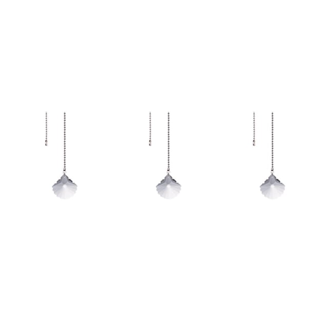 Bearachild Cadena de tracción de cristal transparente, lámpara ligera, colgante de cristal, luces de techo, cadenas de ventilador, luces de Type1 NO1