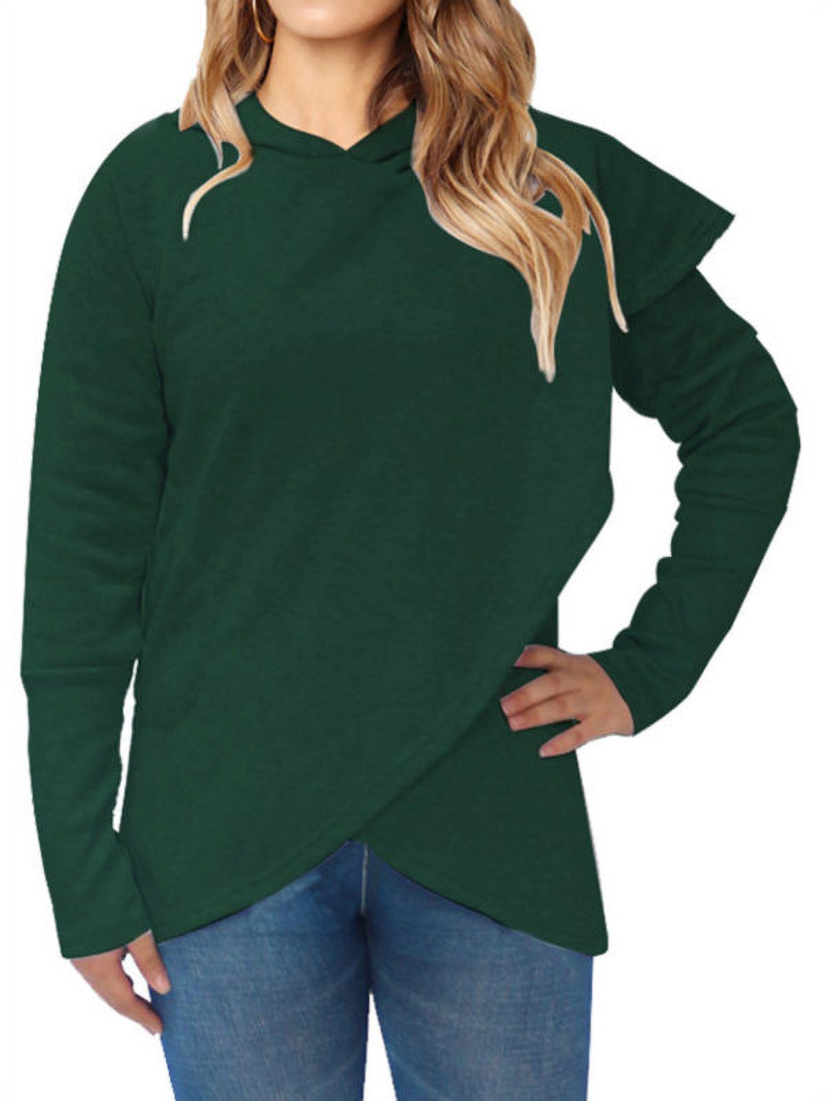 Womens wrap sweatshirt Clearance