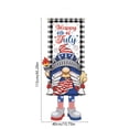 thumbnail image 3 of 15.74x43.3in Patriotic Door Hanging - Fade-Resistant Polyester July 4th Decor with Easy Hanging, 3 of 6