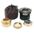 thumbnail image 3 of Estufa de Alcohol Perfecl horno de camping con bolsa de almacenamiento verde, 3 of 8