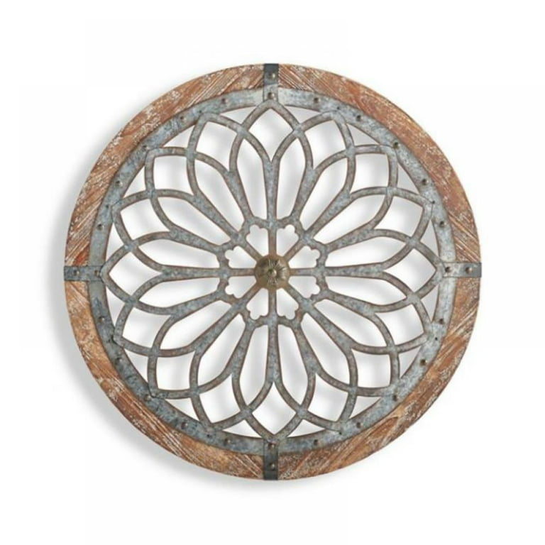 Round Wall Art Metal Decorative Wall Medallions Creative Home