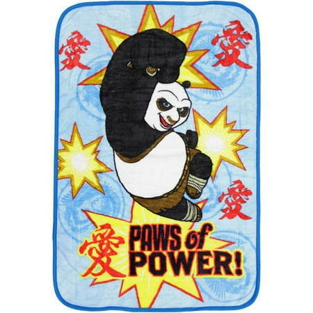 Kung Fu Panda Toddler Blanket