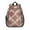 Geometric Diamond Beige, variant on Geometric Tree Green Pattern Backpack for School, Cute School Bag with Adjustable Shoulder Straps and Padded Back, 15"x11.42"x5.5"