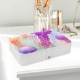 thumbnail image 6 of Jellyfish Portable PU Leather Jewelry Organizer with Removable Compartment, Storage Box, Necklace Holder, and Travel Organizer, 6 of 6