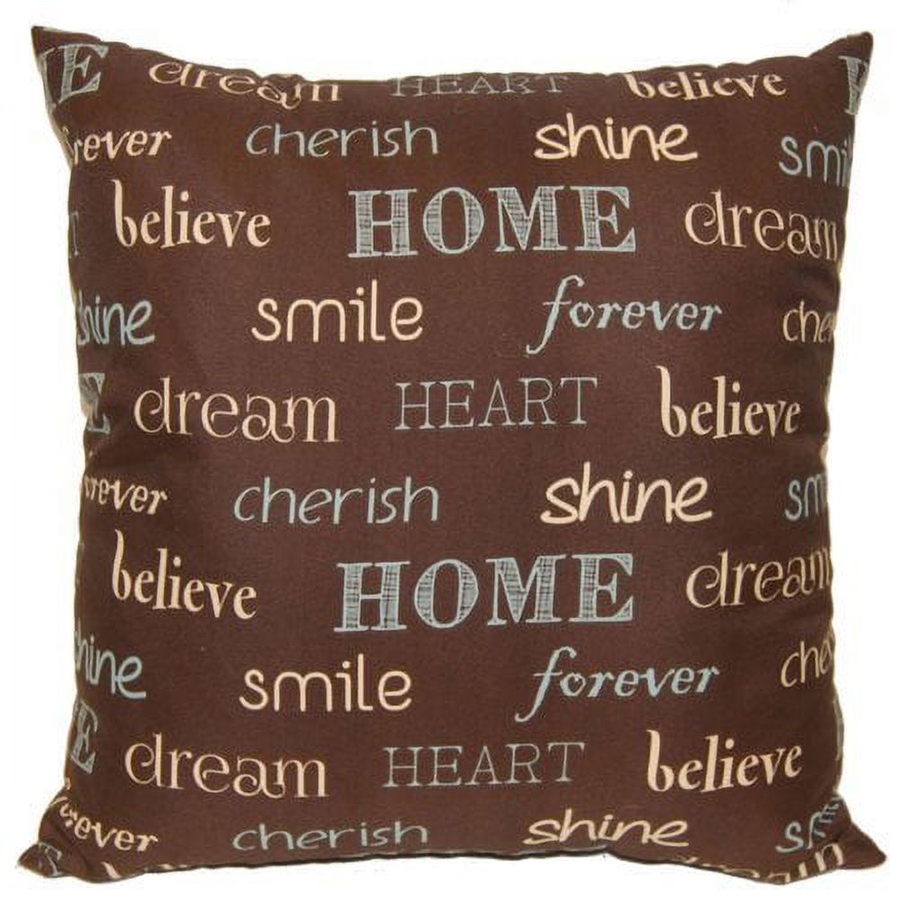 Inspire Dec Pillow Wine 18x18