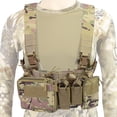 thumbnail image 3 of Chaleco táctico de caza, de aire suave, para paintball, con placa MOLLE, para combate y juego Camuflaje, 3 of 8