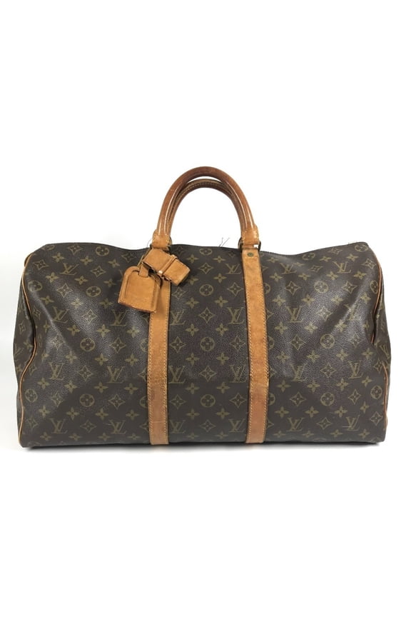 Pre-Owned LOUIS VUITTON M41426 Monogram Keepall 50 (Old Model) Travel Bag, Handbag, Boston...