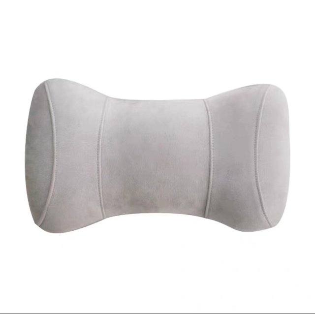 Almohada de espuma viscoelástica adecuada para el cuello del automóvil, almohada cervical para el asiento del automóvil, almohada para dormir