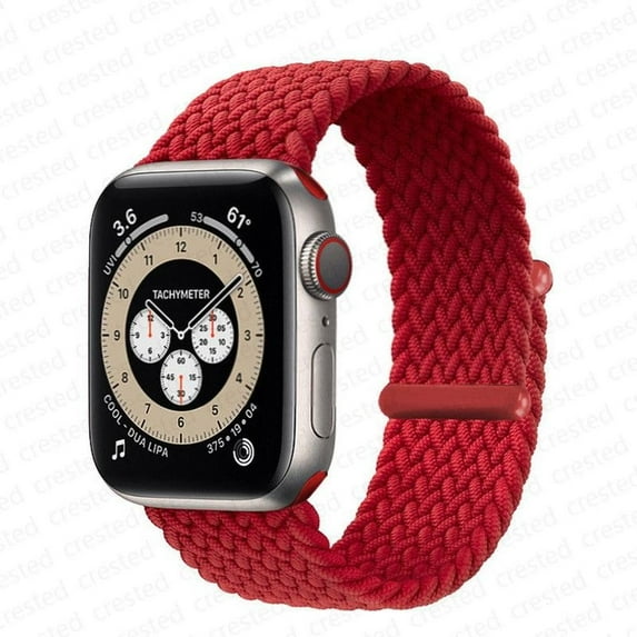 ALMNVO Compatible with Braided Solo Loop Apple Watch Band 44mm 40mm 45mm 38mm 42mm 41mm 49mm Ultra for Women Men, Elastic Band Nylon Wristbands Strap for iWatch Series 8 7 SE 6 5 4 3 2 1 Accessories