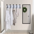 thumbnail image 4 of Dseap Wooden Rustic Coat Rack with 5 Tri Hooks,Sturdy Vintage Farmhouse Hanger Wall Mount for Entryway Bathroom, 4 of 7