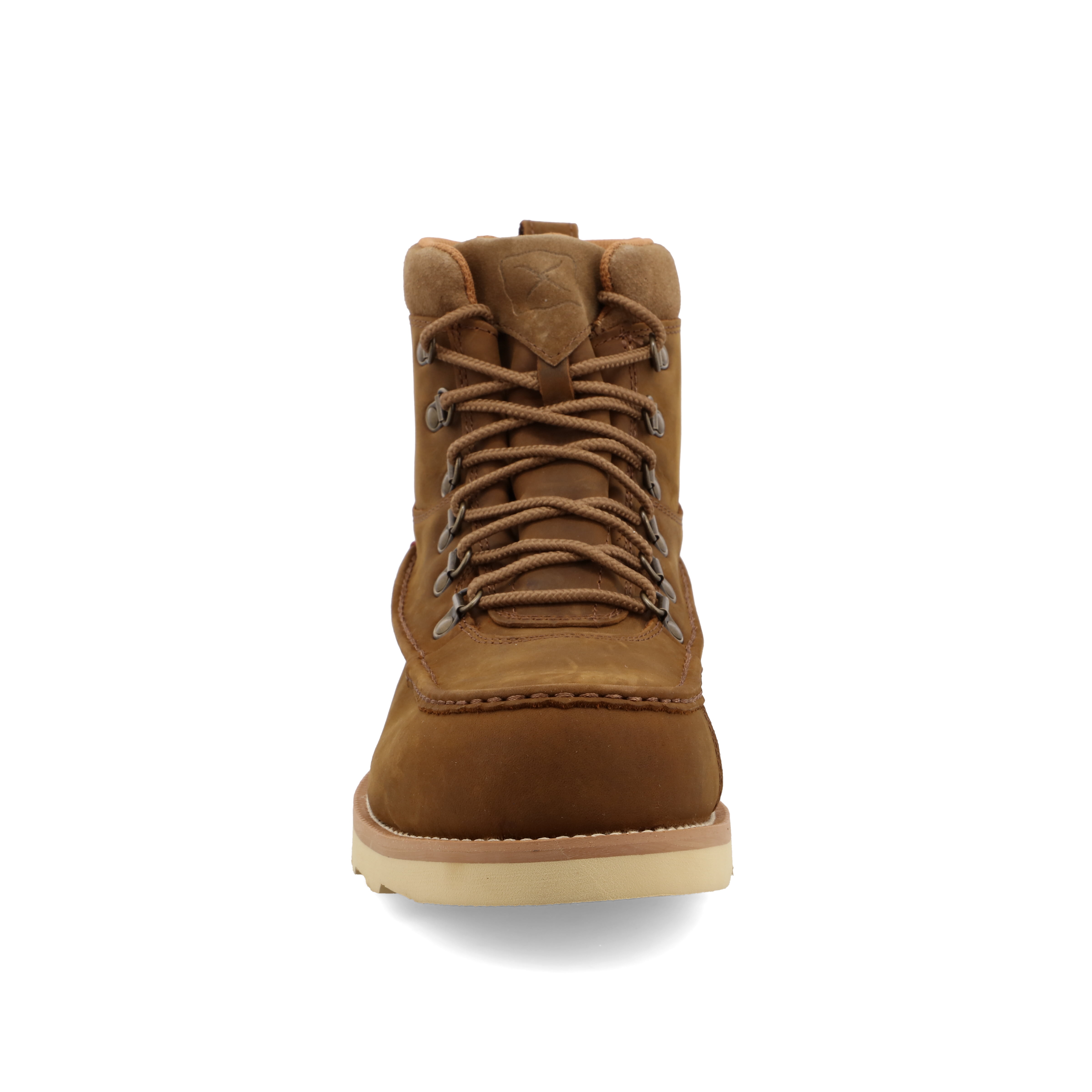 Twisted X Men's 6" Work Wedge Sole Boot - Distressed Saddle