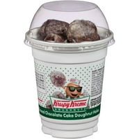 Krispy Kreme Glazed Chocolate Cake Doughnut Holes, 4.05 oz