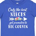 thumbnail image 4 of Inktastic Only the Best Nieces Get Promoted to Big Cousin Boys or Girls Baby T-Shirt, 4 of 5