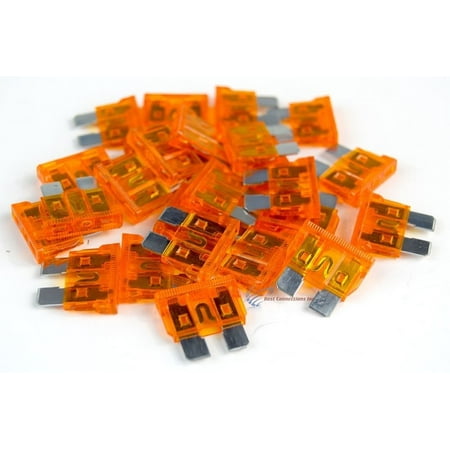 25 PCS 40 Amp ATC Fuse Blade Style Scosche 40A Automotive Car