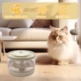 thumbnail image 2 of EVNELE Cat Water Fountain 81oz/2.3L, Automatic Pet Water Dispenser for Cats & Small Dogs, Ultra Quiet Pump, Detachable Tank, BPA-Free, Easy to Clean, Gifts for Christmas & Pet Lovers, Beige, 2 of 6