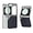 Black&Silver, variant on Aramid Fiber Case for Samsung Galaxy Z Flip 6 Case Aramid Fiber Thin Fit Slim Minimalist 6 FT Military Grade Drop Protection Case with Wireless Charging, Black&Red