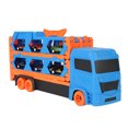 thumbnail image 3 of Camión transportador de juguete con 6 coches de aleación, coche de transporte de juguete con pista plegable y asa para niños y niñas, 3 of 14
