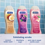 Softsoap Exfoliating Coconut Butter Body Wash for All Skin Types - 20 fl oz Bottle