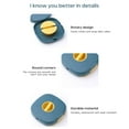 thumbnail image 4 of Boîte Enrouleur de Fil Ronde 110 Pcs Portable Multifonctionnelle Étui de Rangement pour Câbles Chargeur USB Style B 3 Pcs, 4 of 6