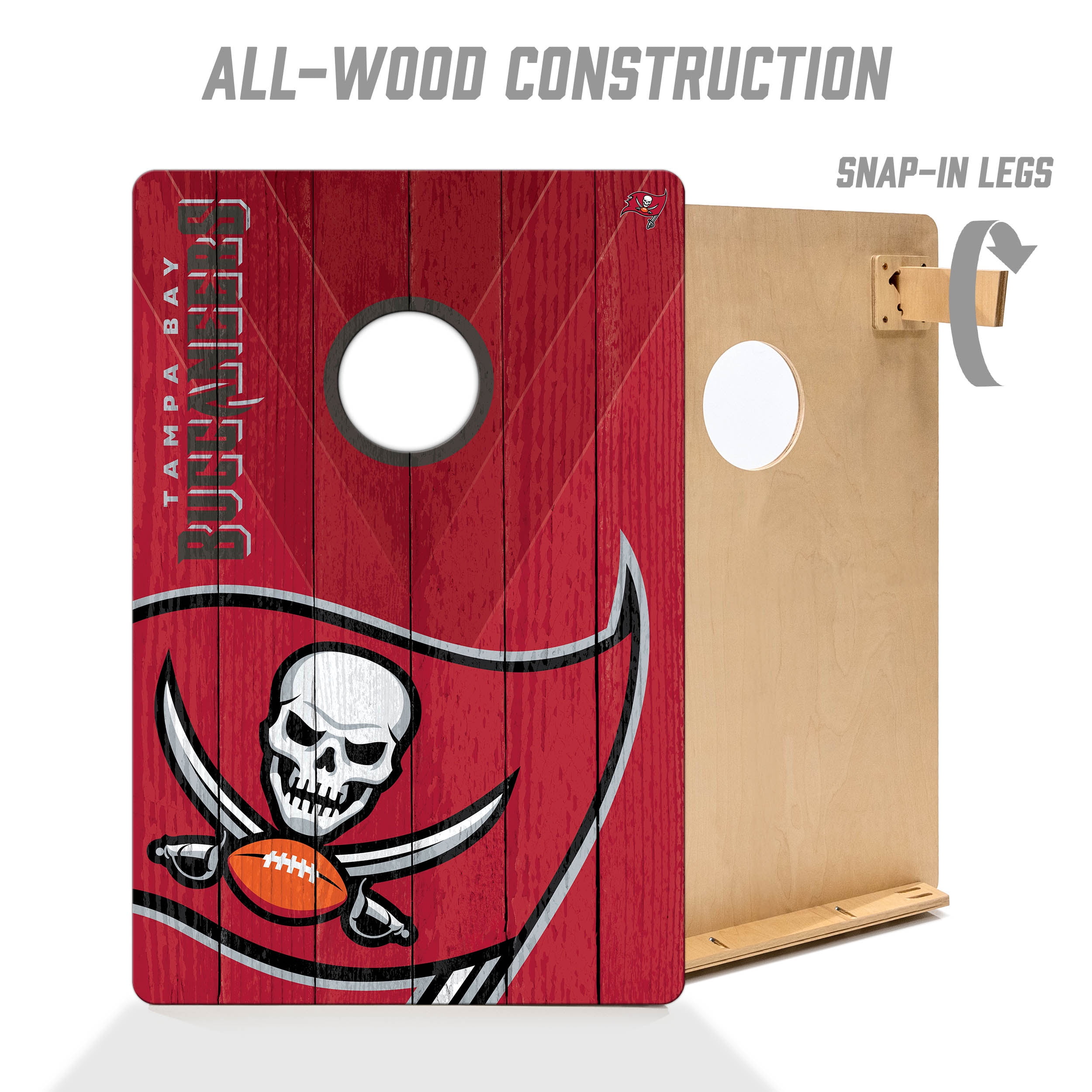 YouTheFan NFL Tampa Bay Buccaneers 2' x 3' Cornhole Game