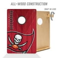 thumbnail image 4 of YouTheFan NFL Tampa Bay Buccaneers 2' x 3' Cornhole Game, 4 of 6
