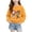 Orange, variant on Teylalorva Sweatshirt for Girls Crew Neck Christmas Stocking Print Fleece Lined Warm Pullover Top (2-12) Pink Size 3T