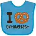 thumbnail image 3 of Inktastic I Love Oktoberfest Boys or Girls Baby Bib, 3 of 4