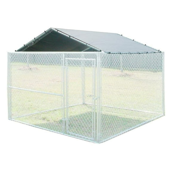 Replacment Kennel Cover, fits 9-Feet 7-Inches by 9-Feet 7-Inches Kennel Frame, Frame and bungees not Included