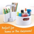 thumbnail image 2 of Learning Resources Create-a-Space Storage Mini Center - White, Classroom Craft Keeper, Maker Space, Small Space Storage, Teacher Organizer, Home School Accessories, 4 Piece Set, 2 of 5