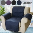 thumbnail image 4 of 1pc Sofa Cover 1 Seater Reversible Sofa Cover 21x73in Pongee For Living Room Home Furniture Protector Chair Couch Cover, 4 of 5