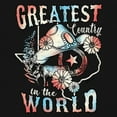 thumbnail image 3 of Greatest Country in the World Sweatshirt Cowgirl Cowboy Girlfriend Southwest Rodeo Country Western Rancher Hoodie, 3 of 7