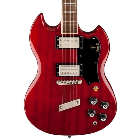 Guild S-100 Polara Electric Guitar (Cherry Red)