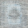 thumbnail image 1 of Ahgly Company Machine Washable Indoor Square Traditional Light Gray Area Rugs, 8' Square, 1 of 7