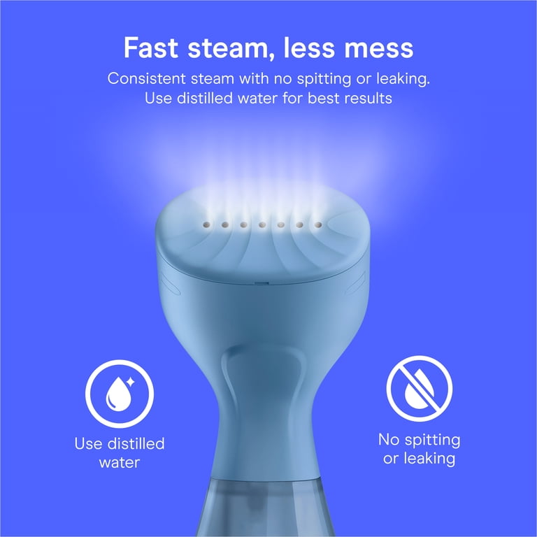 Conair Compact Fabric Steamer, Handheld, Blue photo 8