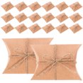 thumbnail image 1 of WEUVEB 50Ud Cajas De Papel Kraft Para Regalo Con Cuerda Rústico Resistentes Y Prácticas, 1 of 8