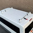 thumbnail image 2 of Vantech Échelle Basse à 2 Barres Ford Transit (Cargo) 2015-On 54 Pouces Barres Acier Blanc, 2 of 4