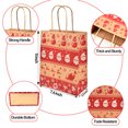 thumbnail image 3 of Goodwill 24 Pack Christmas Gift Bags- Classic Variety Kraft Gift Bags Bulk Christmas Bags with Tissue Papers for Xmas Party Favors, Goody Gift Bags, Holiday Treat Box and Presents, 3 of 7