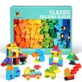 thumbnail image 1 of Juego de bloques de construcción Cutedeer 258 piezas para niños con caja de regalo, 1 of 6