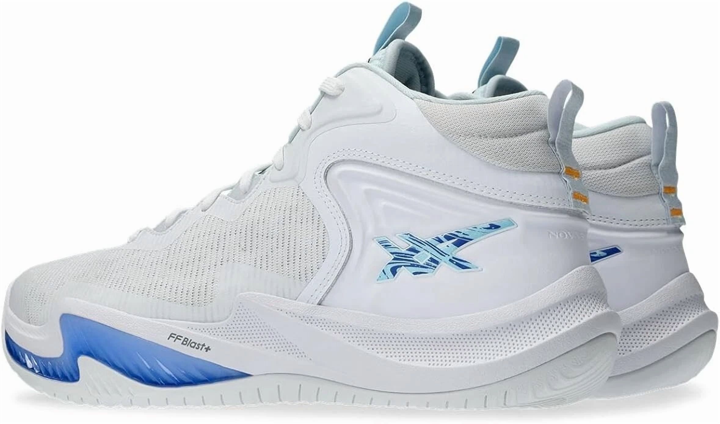 ASICS Basketball Shoes NOVA SURGE 3 1061A048-100 White/Bright Cyan