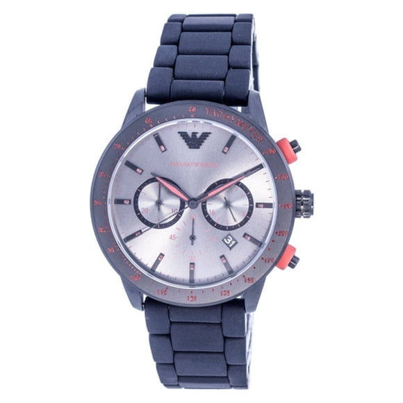 Emporio Armani Mario Chronograph Grey Dial Quartz Ar11392 Men's Watch