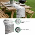 thumbnail image 5 of Spring Gray Eucalyptus Table Runner - 72 Inch Long, Kitchen Dining Table Runner Dresser Scarves, Summer Botanical Leaf Country Farmhouse Decor for Coffee Tables Wedding Party Banquet, 5 of 8