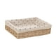 thumbnail image 5 of Canasta de almacenamiento, bandeja decorativa, apilable de papel higiénico, contenedor organizador de gabinetes de caja de decoración de macrame para 35CMX25CMX9CM, 5 of 8