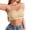 A-Beige776, variant on Jamsmile Women Strapless Bras Seamless Ice Silk Push Up Backless Bandeau Bra Non Slip Wireless Supportive Padded Tube Bras