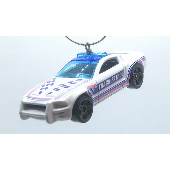 Christmas Ornament for Ford Mustang GT Concept White/Track Patrol Decal