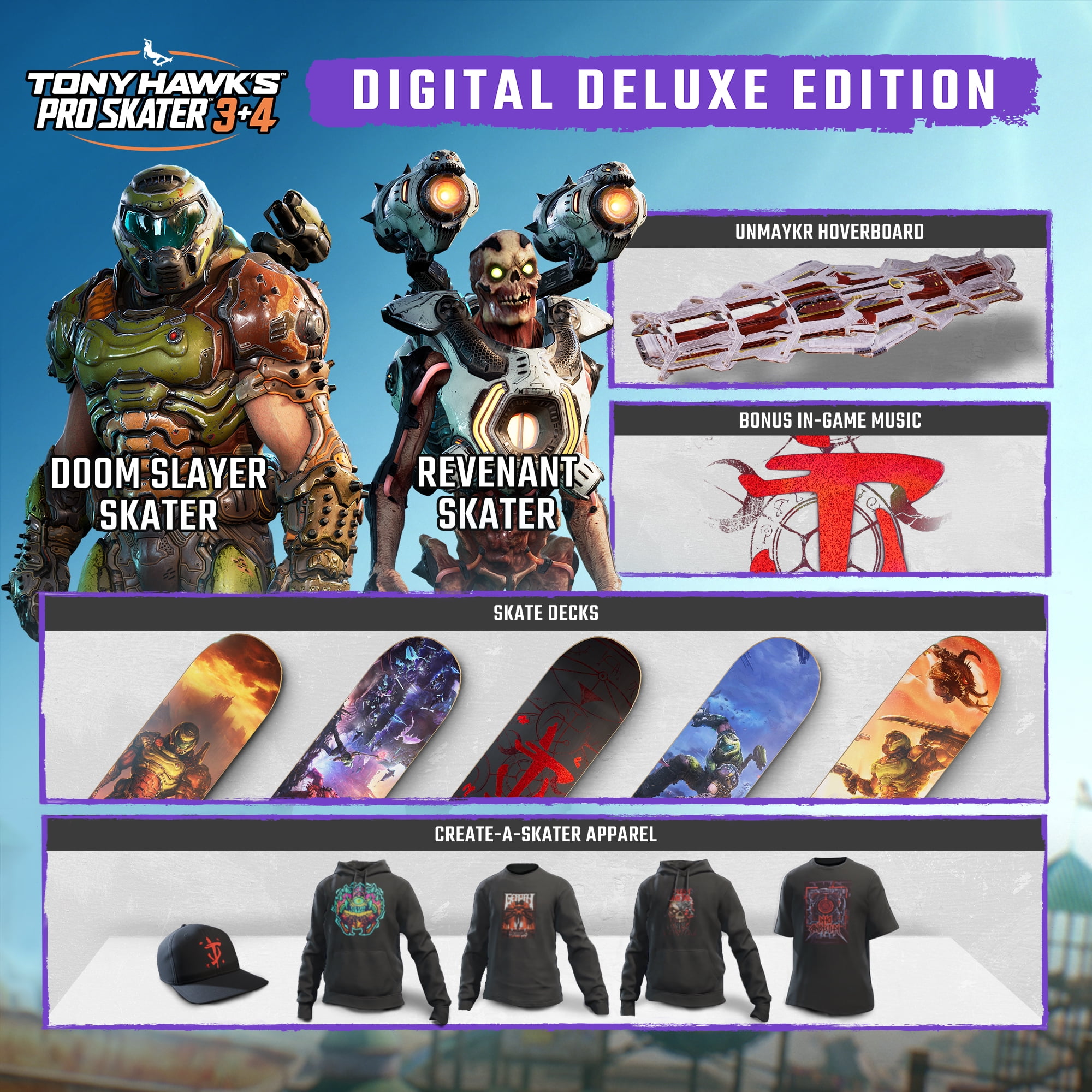 Tony Hawk's Pro Skater 3+4 - Xbox Series X/S Collectors Edition